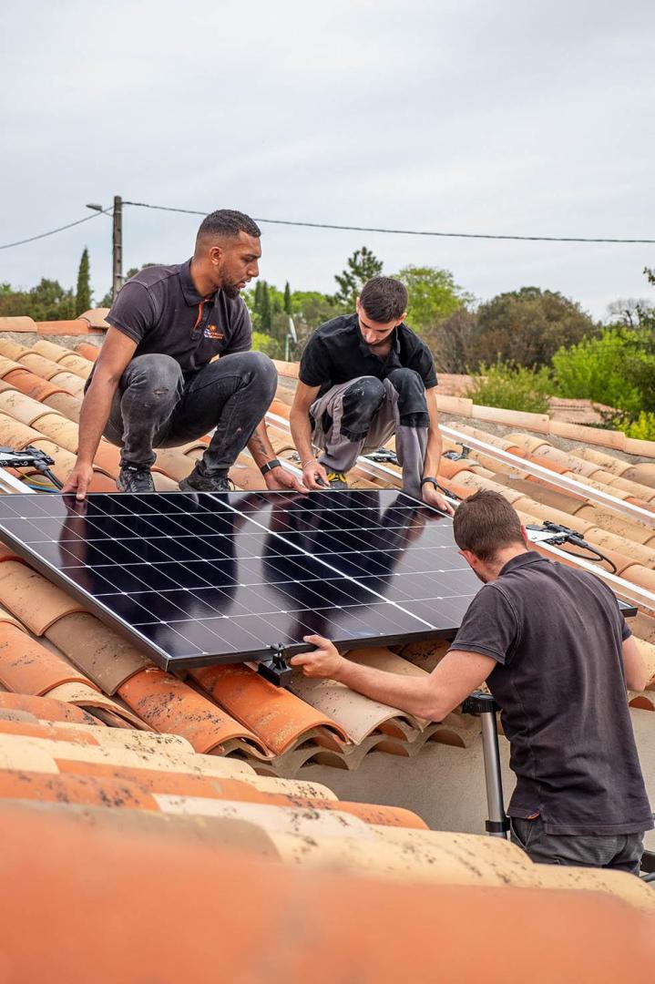 Pose de panneaux photovoltaïque Aix-en-Provence