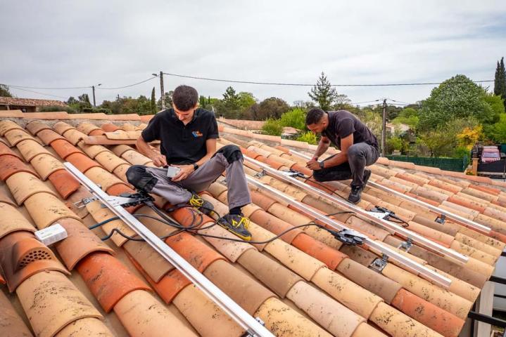 Pose de panneaux photovoltaïque Aix-en-Provence
